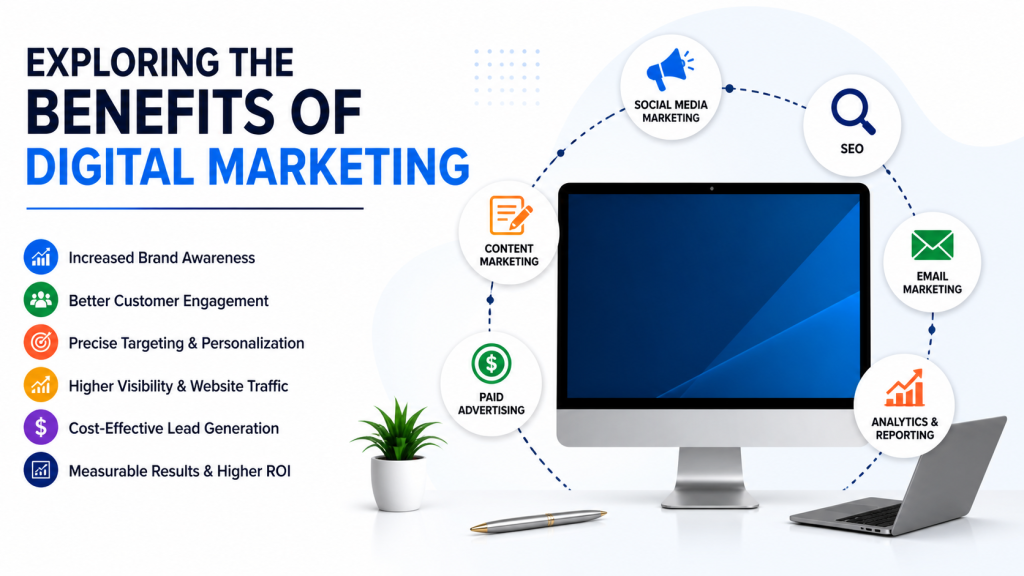 Exploring the Benefits of Digital Marketing